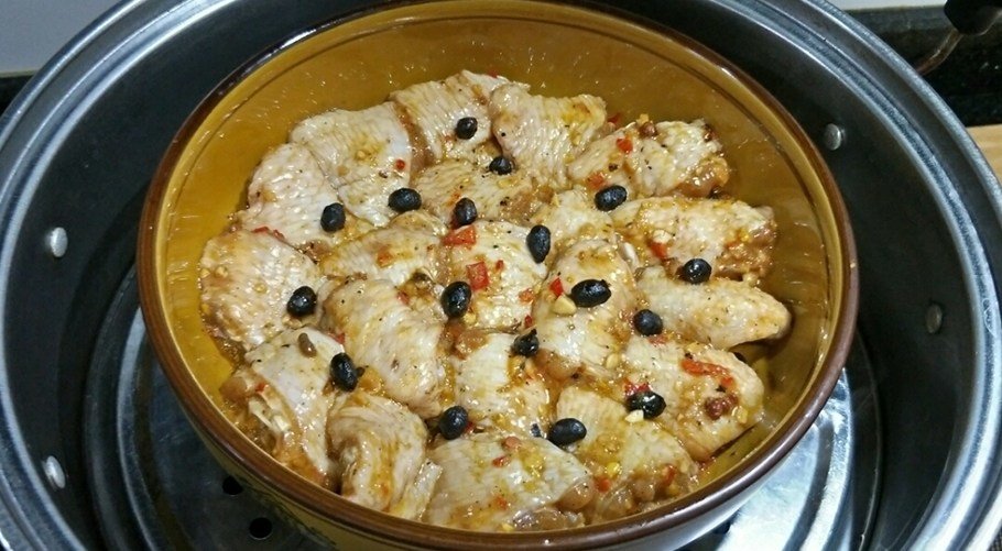 Крылышки куры с соевым соусом