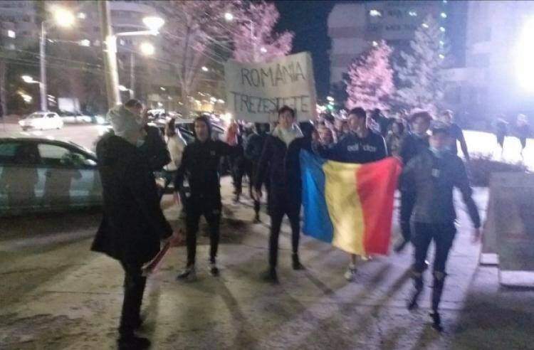Протесты в Румынии